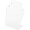 Plymor Frosted Acrylic Necklace/Earring Combo Display Stand, 4.625" W x 3" D x 5.25" H